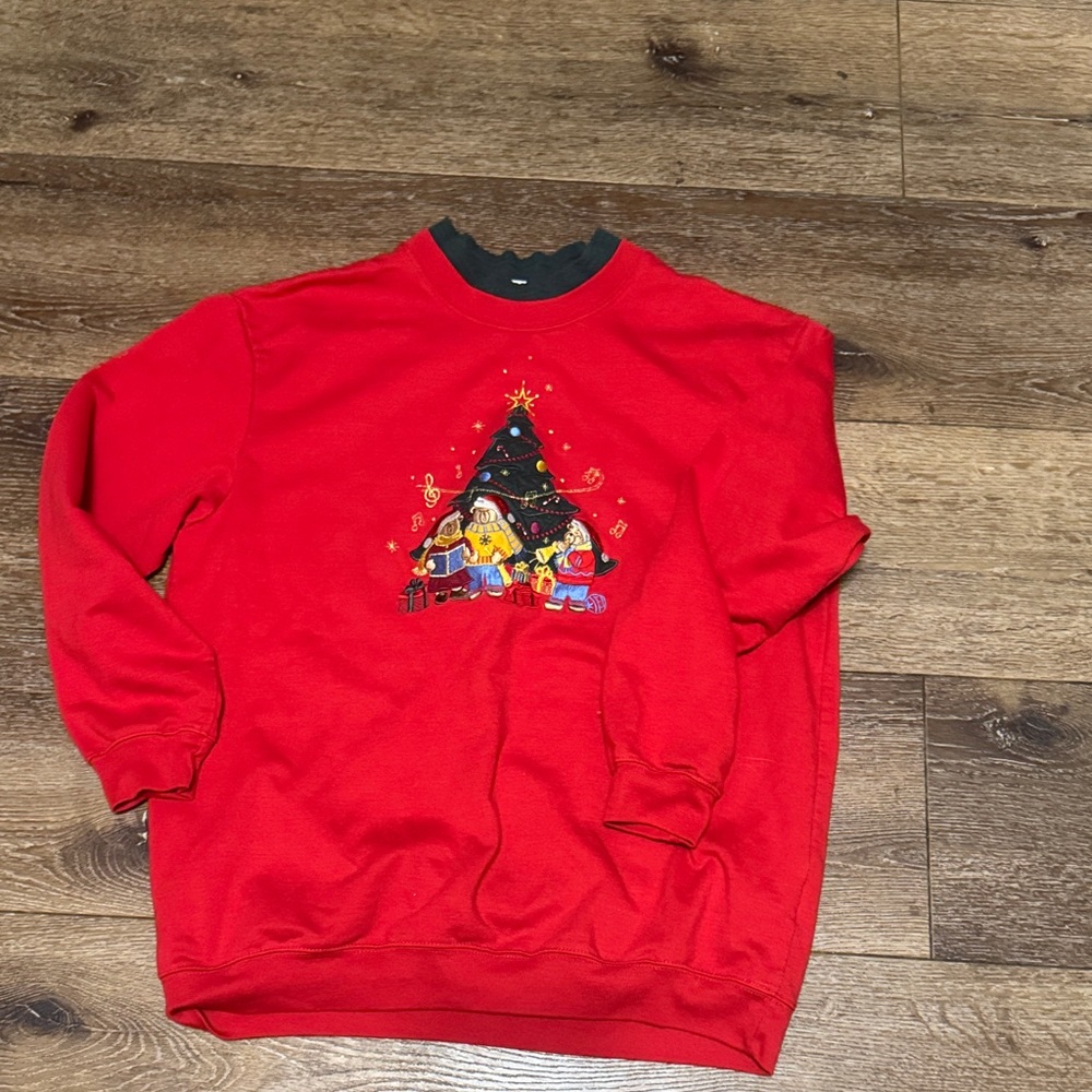 Bobbie brooks Christmas sweat shirt large